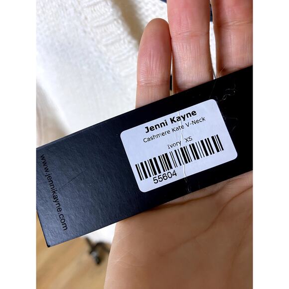 Jenni Kayne Cashmere Kate V-Neck Sweater size XS - Picture 4 of 6